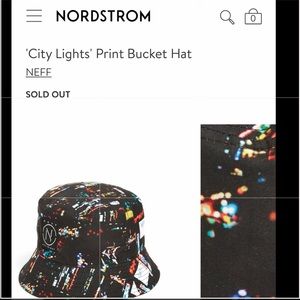 NEFF ‘City Lights’ bucket hat
